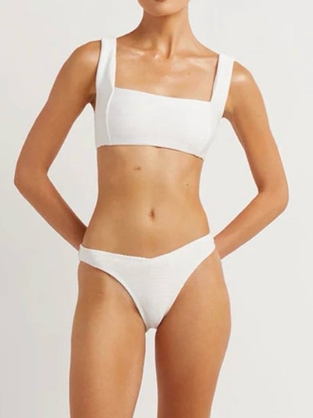 DISSH Lola White Bikini Set Size XS